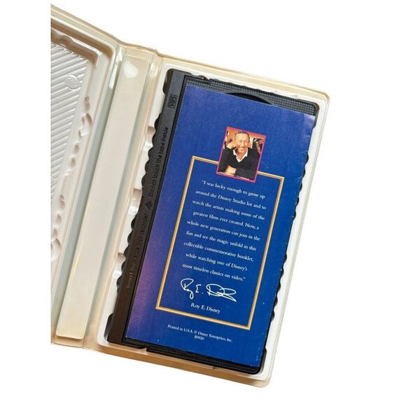 Walt Disney Masterpiece Sleeping Beauty VHS Fully Restored Limited Edition Comme - Picture 5 of 8